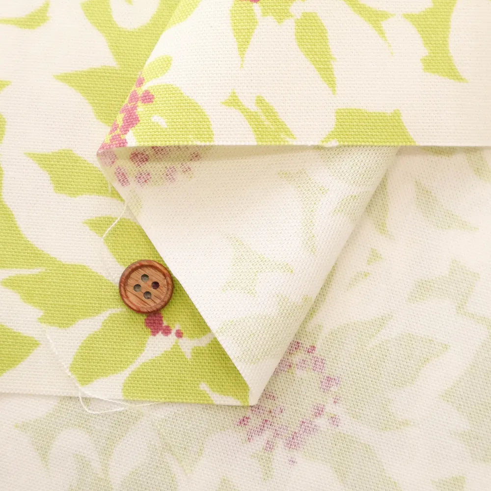 Cotton Oxford Printed Fabric - Flowers - nomura tailor