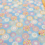 Cotton Ripple Printed Fabric - Firework - nomura tailor