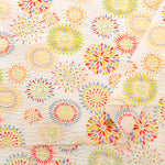 Cotton Ripple Printed Fabric - Firework - nomura tailor