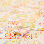 Cotton Ripple Printed Fabric - Firework - nomura tailor
