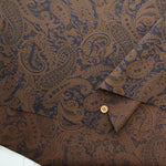 Cotton Broad Fabric Overdye - Paisley - nomura tailor