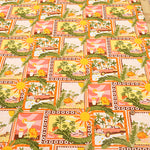 Cotton Broad Printed Fabric - PATCH HAWAII - nomura tailor