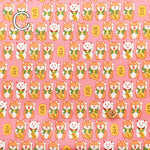 Cotton Scare Fabric - Lucky Shiba Dog - nomura tailor