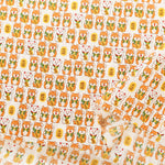 Cotton Scare Fabric - Lucky Shiba Dog - nomura tailor
