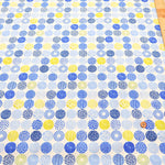 Cotton Scare Printed Fabric - Mini Circle - nomura tailor
