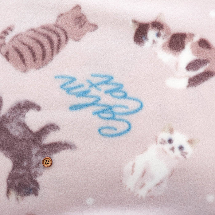 Made in China Polyester Fleece Printed Fabric - Cat - nomura tailor