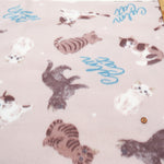 Made in China Polyester Fleece Printed Fabric - Cat - nomura tailor