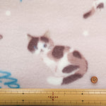 Made in China Polyester Fleece Printed Fabric - Cat - nomura tailor