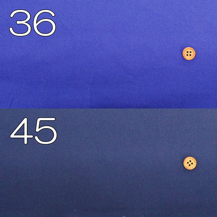 Cotton Twill Fabric - Plain <Cool Tones> - nomura tailor