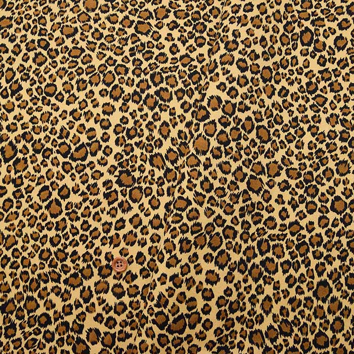 Cotton twill print fabric Leopard - nomura tailor