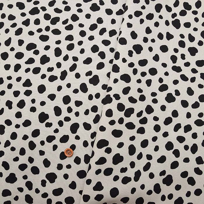 Cotton twill print fabric Dalmatian 1 - nomura tailor