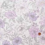 Cotton seating print fabric flower 1 - nomura tailor