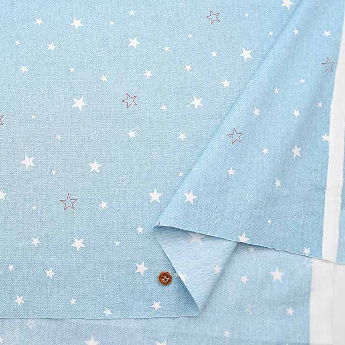 Cotton CB printed fabric Star - nomura tailor