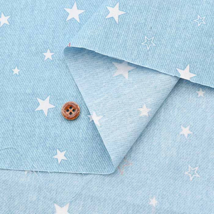 Cotton CB printed fabric Star - nomura tailor