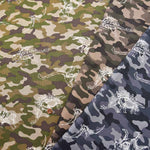 Cotton CB Printed Fabric Camouflage Kyoryu - nomura tailor