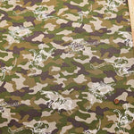 Cotton CB Printed Fabric Camouflage Kyoryu - nomura tailor