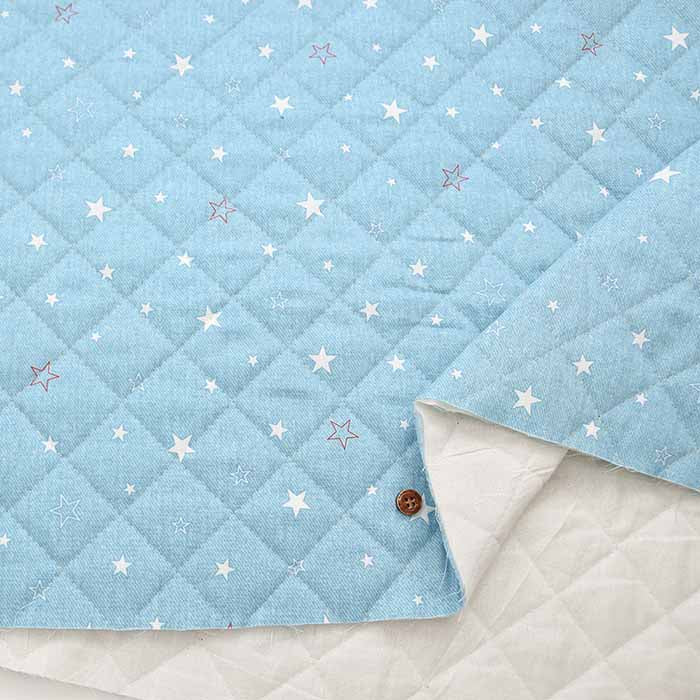 Cotton CB printed quilt fabric "Half Needle" Star - nomura tailor