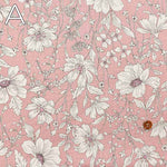 C/L Canvas Printed Fabric Flower - nomura tailor