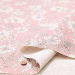 C/L Canvas Printed Fabric Flower - nomura tailor