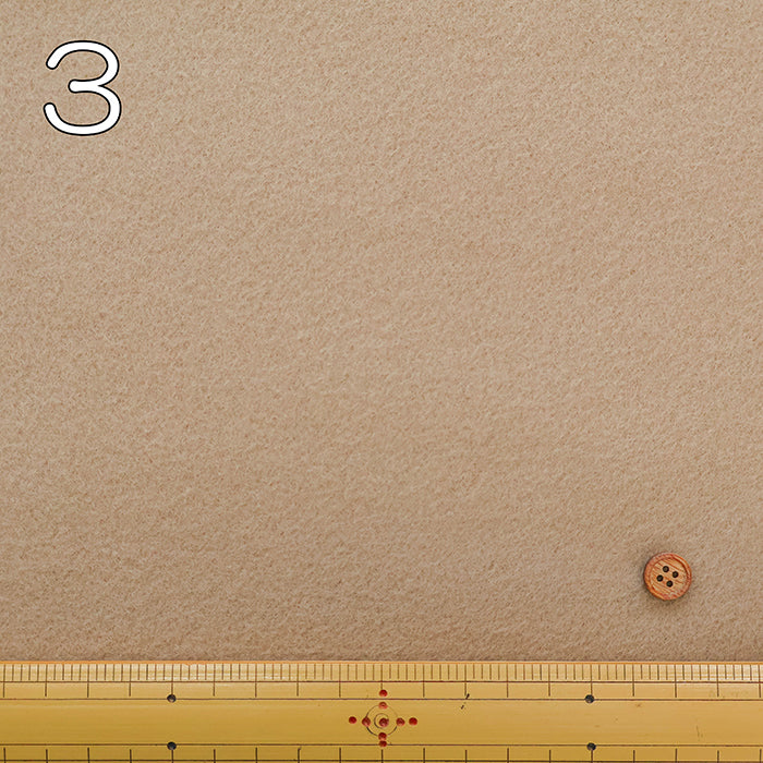 Polyester Fleece Fabric - Plain (Warm Tones) - nomura tailor