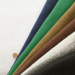 Polyester Fleece Fabric - Plain (Cool Tones) - nomura tailor