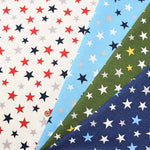 Cotton twill printed fabric Star - nomura tailor