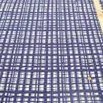 Cotton Ripple Printed Fabric - Random Check - nomura tailor