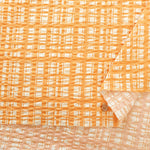 Cotton Ripple Printed Fabric - Random Check - nomura tailor