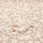 Silk Veil Finish 80" Cotton Lawn Printed Fabric - Flower - nomura tailor