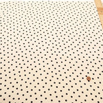 Cotton Corduroy Printed Fabric - Paint - Dot - nomura tailor