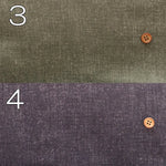 Cotton Corduroy Printed Fabric - Paint - Natural Effect - nomura tailor