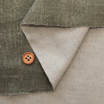 Cotton Corduroy Printed Fabric - Paint - Natural Effect - nomura tailor