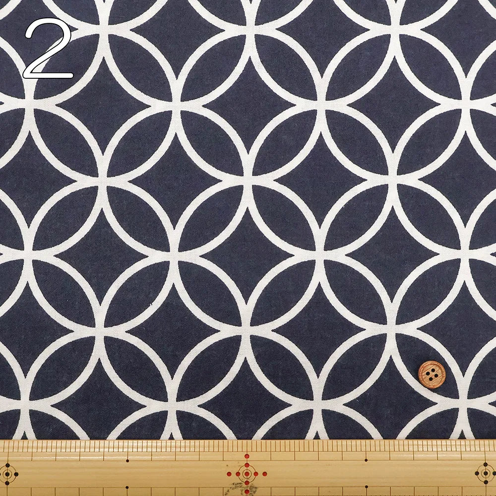 Cotton Sharting Printed Fabric - Shippo - nomura tailor