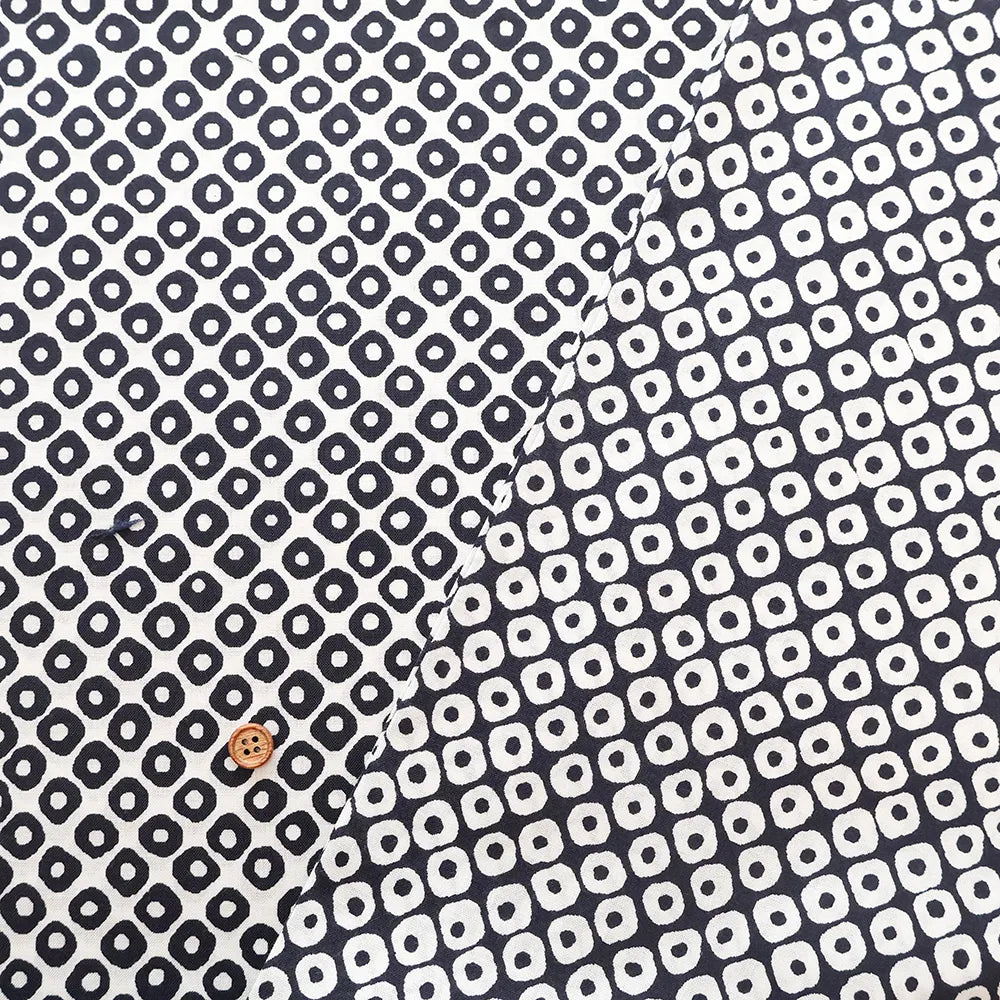 Cotton Sharting Printed Fabric 鹿の子 - nomura tailor