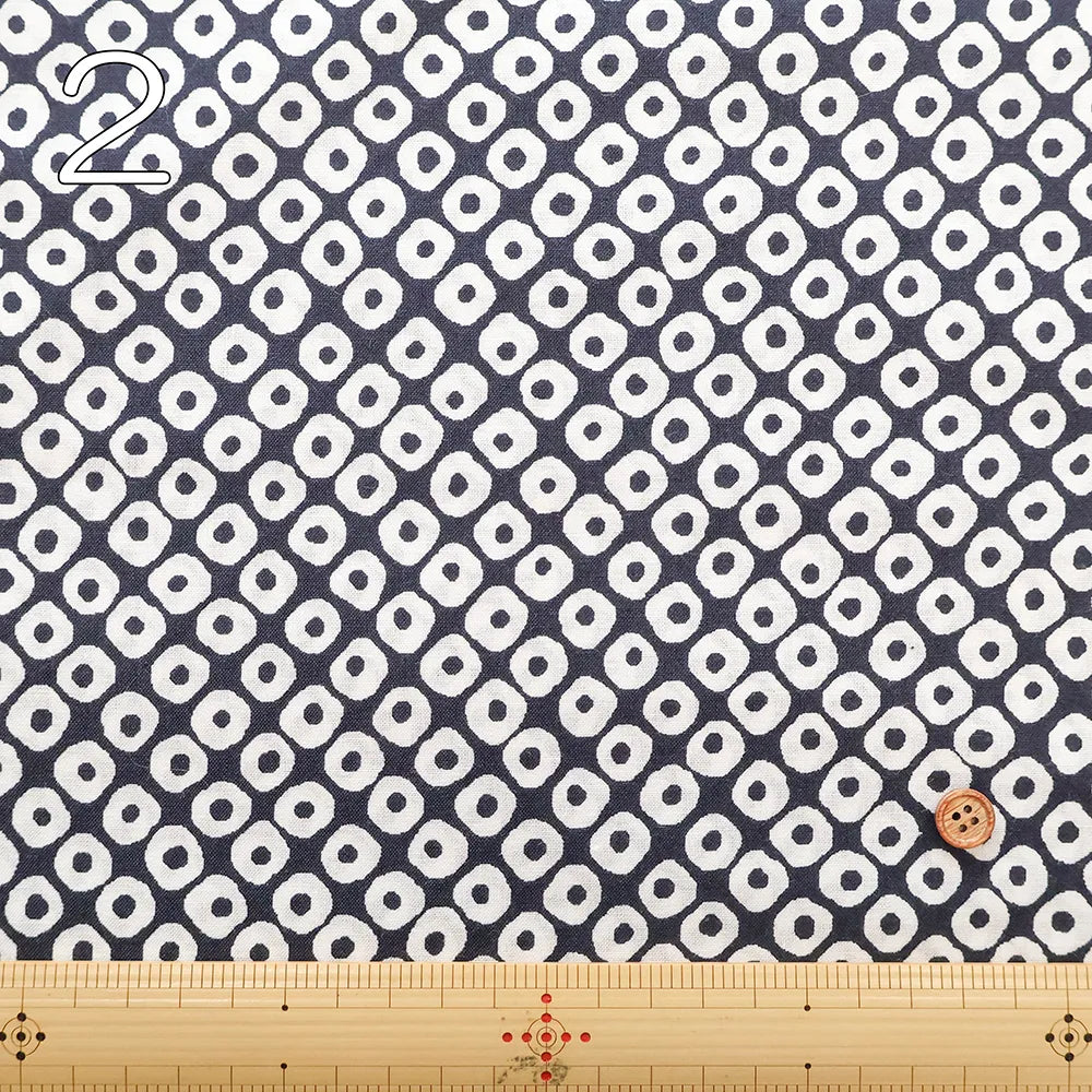 Cotton Sharting Printed Fabric 鹿の子 - nomura tailor