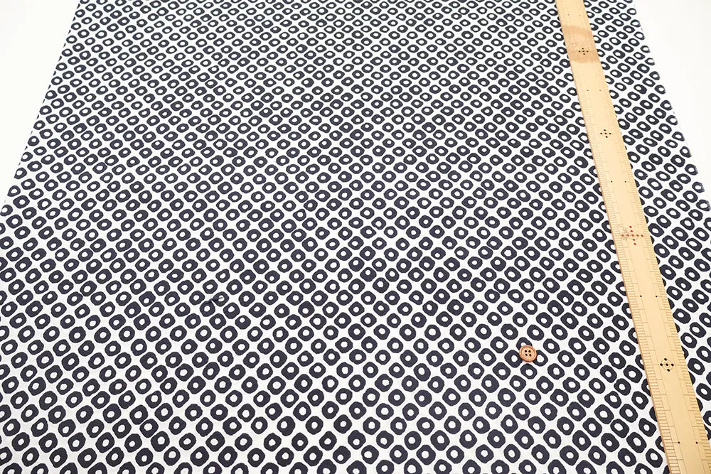 Cotton Sharting Printed Fabric 鹿の子 - nomura tailor