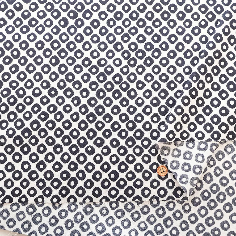 Cotton Sharting Printed Fabric 鹿の子 - nomura tailor