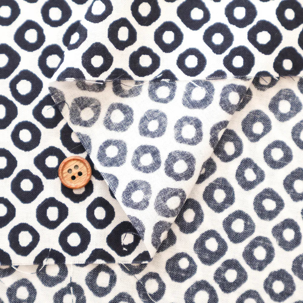 Cotton Sharting Printed Fabric 鹿の子 - nomura tailor