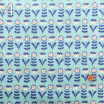 Cotton Sharting Printed Fabric Pizzicato - nomura tailor