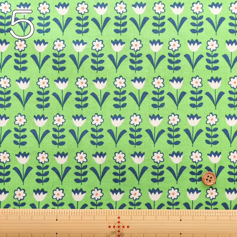 Cotton Sharting Printed Fabric Pizzicato - nomura tailor