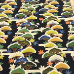 Cotton Sharting Printed Fabric - Hanakin Japanese Pattern のぼり松 - nomura tailor