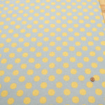 C/L Canvas Printed Fabric - Fluffy Dot - nomura tailor