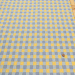 C/L Canvas Printed Fabric - Fluffy Check - nomura tailor