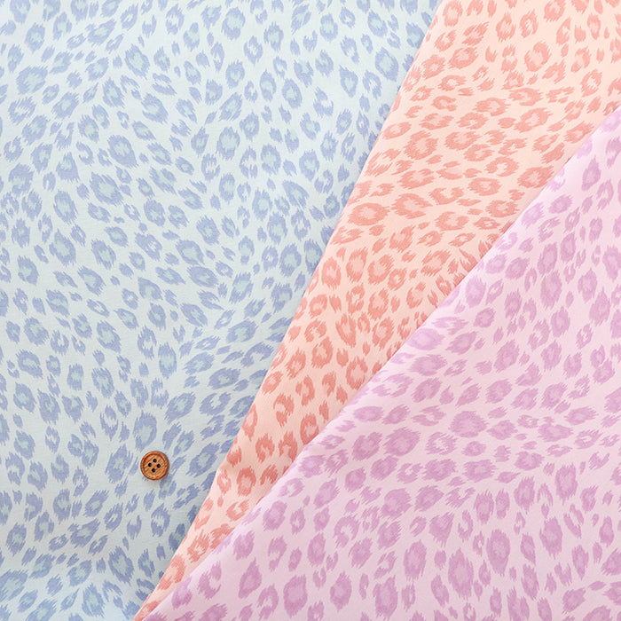 Cotton Broad Printed Fabric - Leopard - nomura tailor