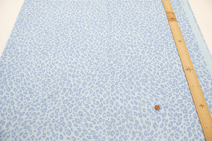 Cotton Broad Printed Fabric - Leopard - nomura tailor