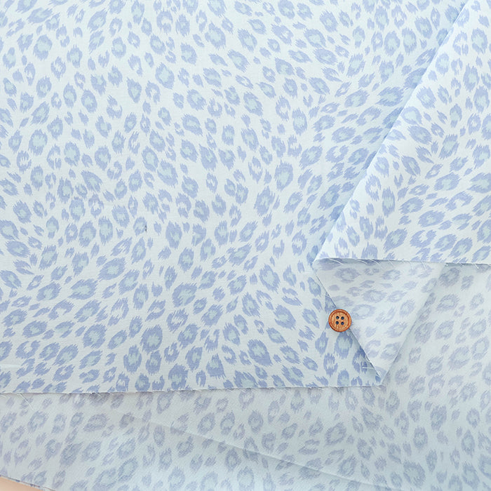 Cotton Broad Printed Fabric - Leopard - nomura tailor