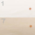 Cotton Typewriter Fabric(Dump) - Plain <Warm Tones> - nomura tailor