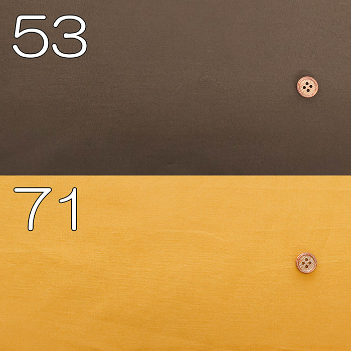 Cotton Typewriter Fabric(Dump) - Plain <Warm Tones> - nomura tailor