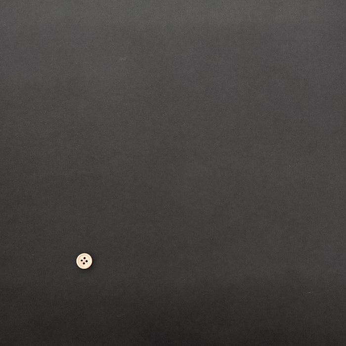 Cotton Pure Black Typewriter (Dump) Fabric - Plain - nomura tailor
