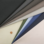 Cotton Typewriter Fabric(Dump) - Plain <Cool Tones> - nomura tailor